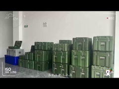 Plastic Army Supply Box Fire Earthquake Proof Rescue Military Plastic Box With Wheels